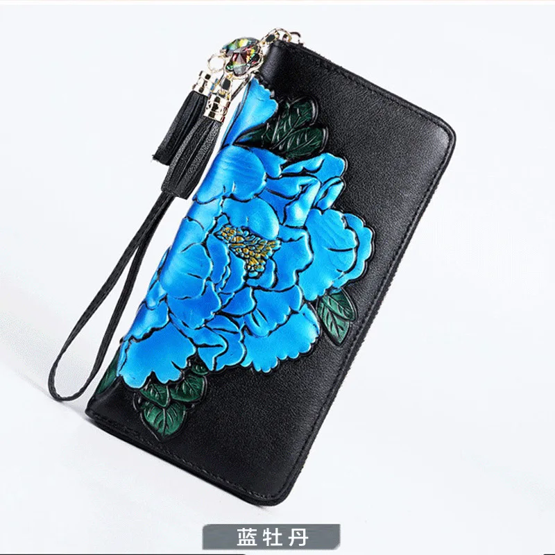 

Wallet New Fashion Zipper Wallet Atmosphere Korean Leather Long Leather Coin Purse Women's Wallet