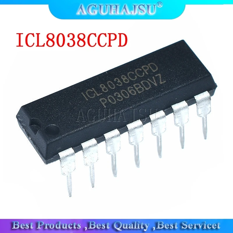 5 шт. ICL8038CCPD ICL8038 DIP14 DIP прецизионный генератор сигналов/осциллятор с контролем