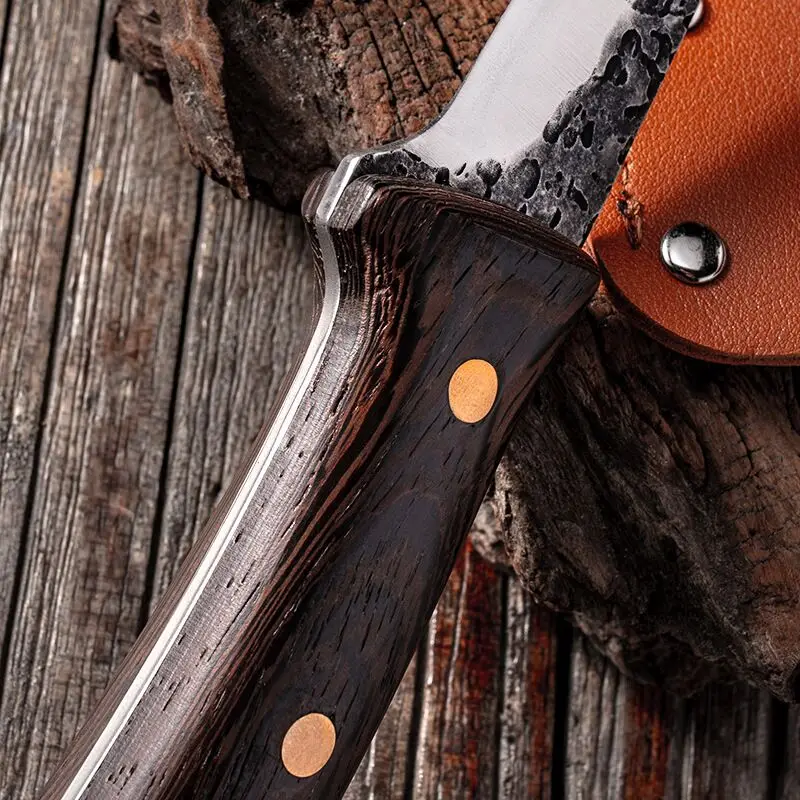 Набор кованых Кухонные нож ручной работы из нержавеющей стали для мясника рыбы