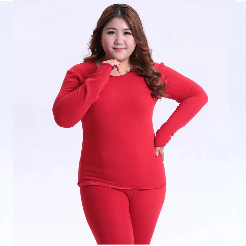 Комплект женского термобелья из флиса 6XL | Женская одежда