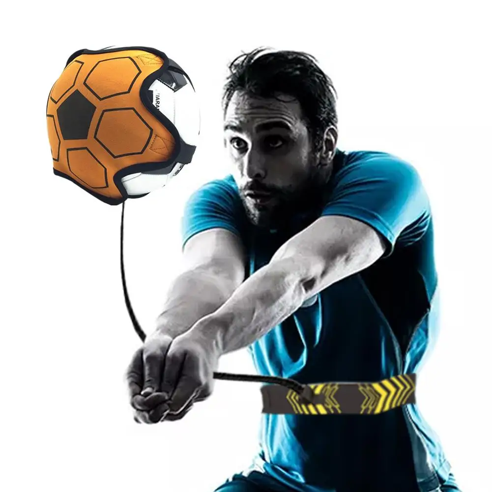 

Football Training Belt Volleyball Training Belt Soccer Football Kick Throw Adjustable Trainer Equipment Practice Serving Tosses