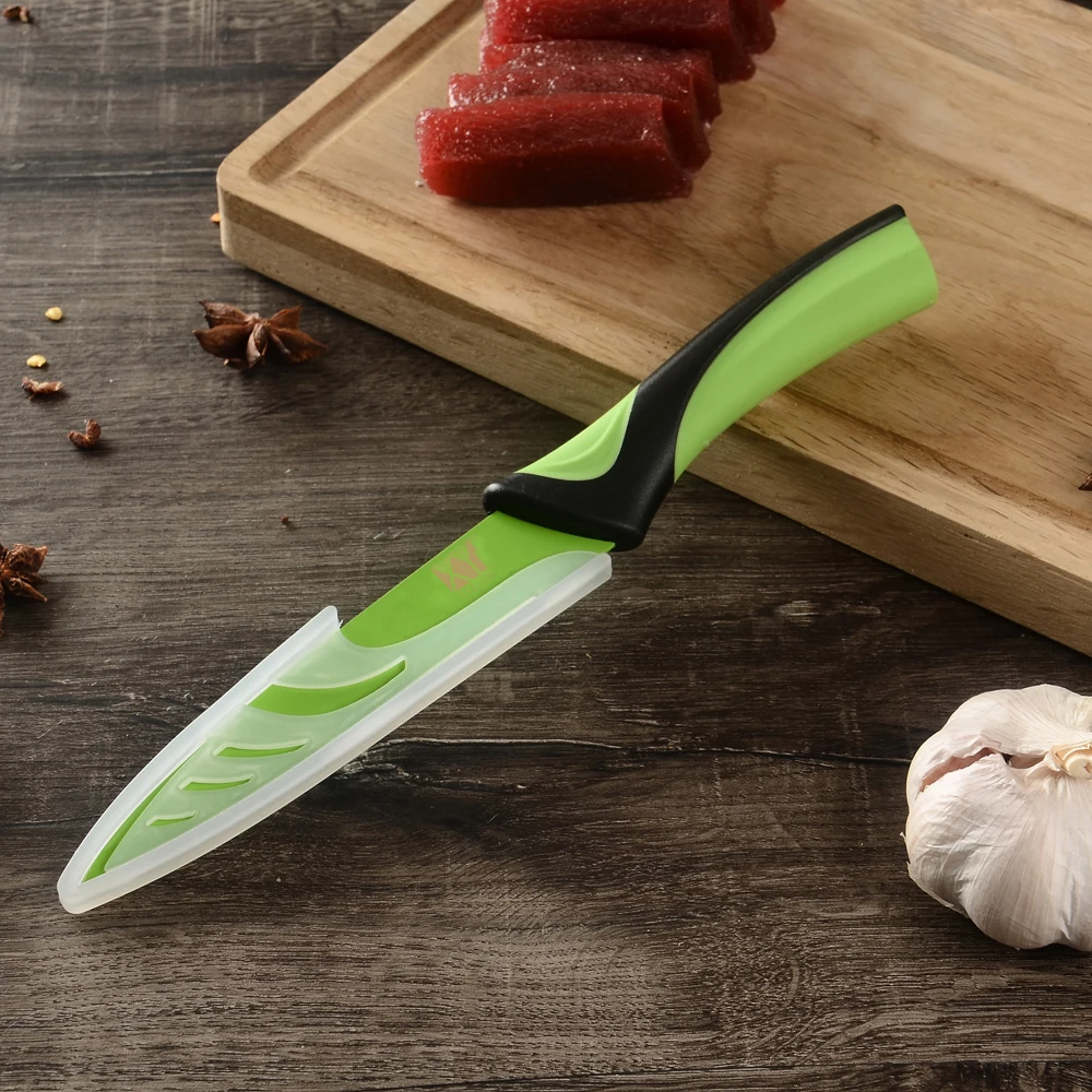 XYj набор разноцветных кухонных ножей из 6 предметов нож для нарезки фруктов Santoku с