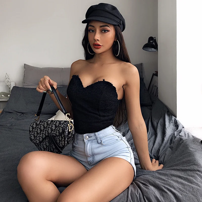 

Женская майка без рукавов, с открытыми плечами и открытой спиной, лето 2021