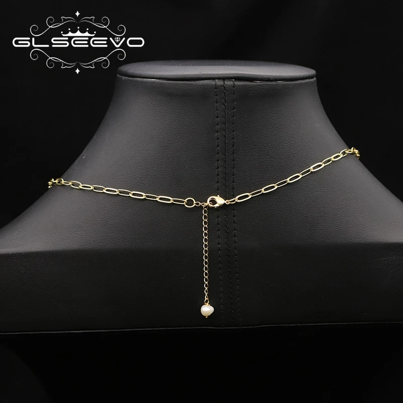 Длинная подвеска и цепочка Glseevo из натуральной кожи рождественский подарок для