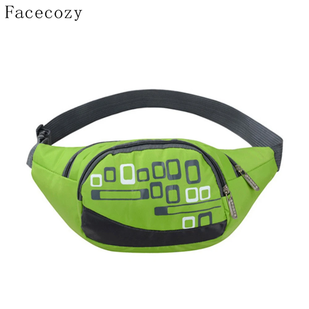 Facecozy Running Fitness Waist Bags Shoulder Bag Men&ampWomen Outdoor Hiking Cycling Waterproof Surface Portable Sports Satchel | Спорт и