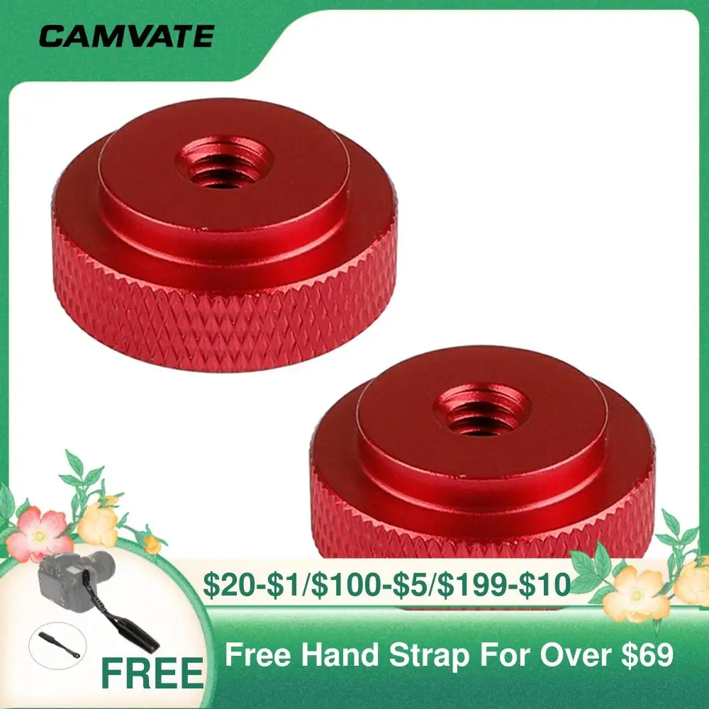 CAMVATE из 2 предметов Алюминий сплав Универсальный 1/4 &quot 20 Женский колеса большого