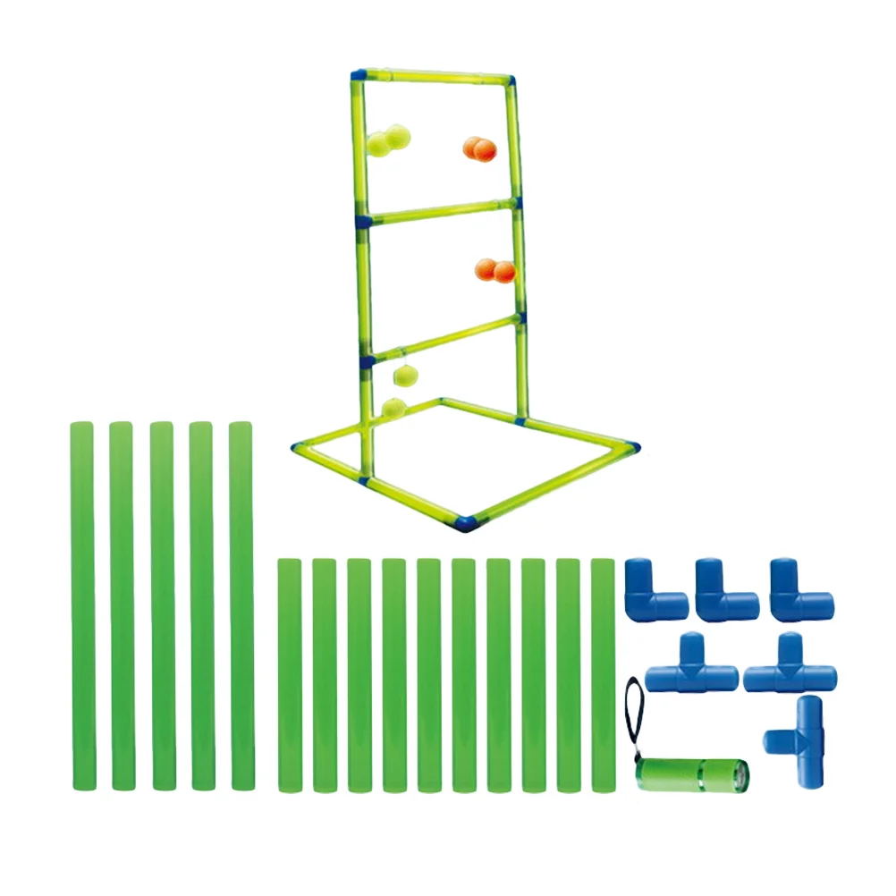 

Светящиеся забавные аксессуары для кемпинга, игры на открытом воздухе, для игр на заднем дворе, прочный портативный газон для детей (зеленый...