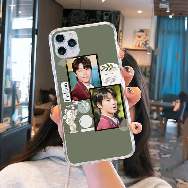 

Hwang In Yeop TV True Beauty Phone Case Transparent for iPhone 6 7 8 11 12 s mini pro X XS XR MAX Plus