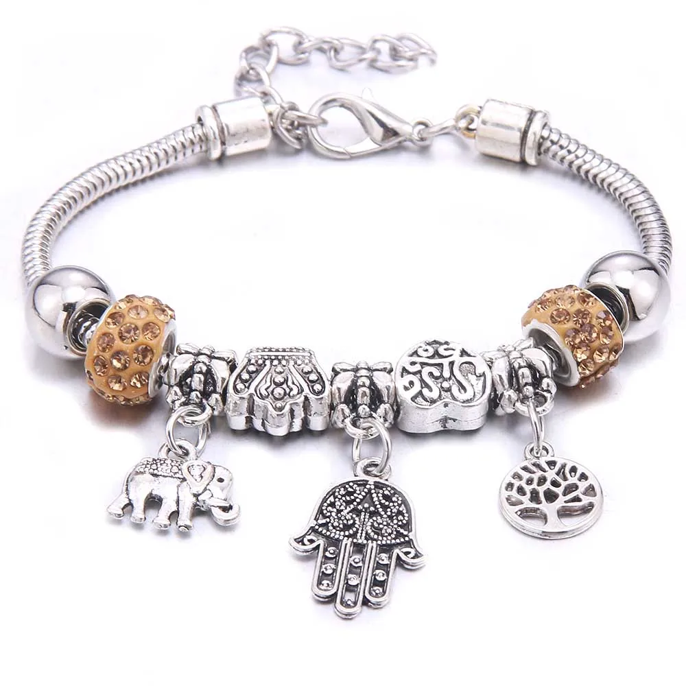 Charm Bracelet &amp Bangles Dropshipping Faith Beads Bracelets Brands Fit Women Girl Friendship Gift Jewelry | Украшения и