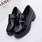 Туфли LLUUMIU lolita на платформе, женская форма JK с круглым носком, женские школьные туфли для косплея, кожаная обувь с резиновой подошвой