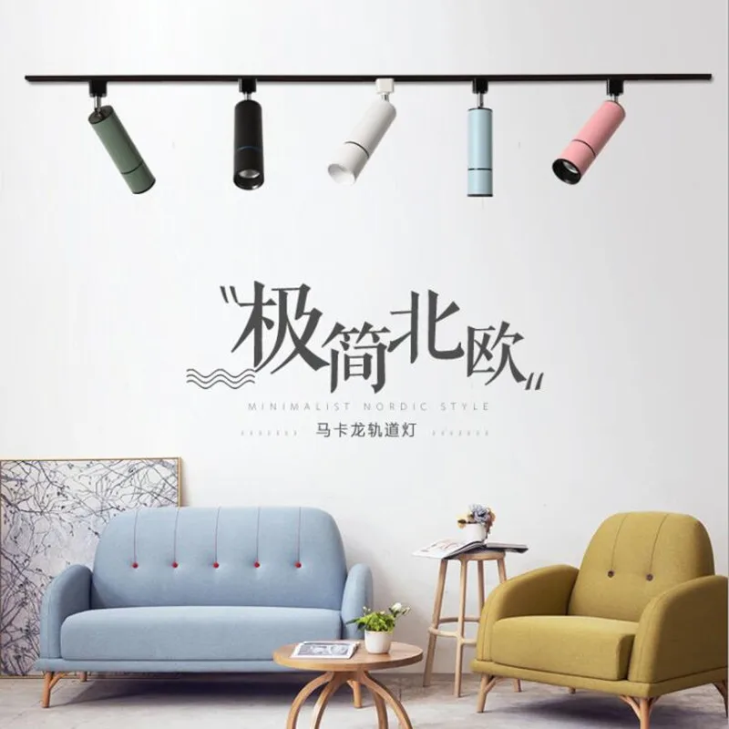 Новый светодиодный Трековый светильник с поворотом на 360 + 180 градусов 3 Вт 5 7 12 15