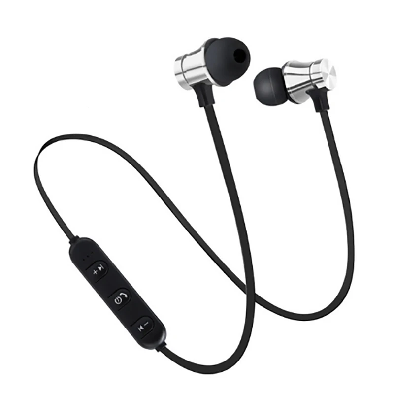 Bluetooth наушники спортивные свободные беспроводные наушники Магнитная гарнитура с микрофоном для Android/IOS смартфон