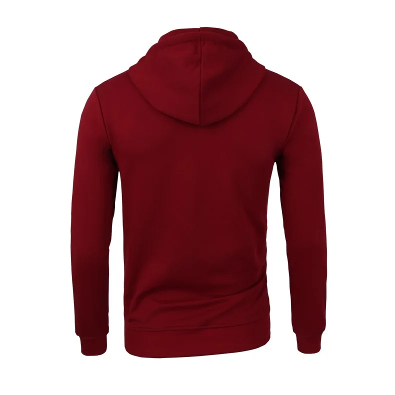 

2021 New Men's Hoodies Zipper Hoodie Men Sweatshirt Solid Color Man Hoody Sweatshirts For