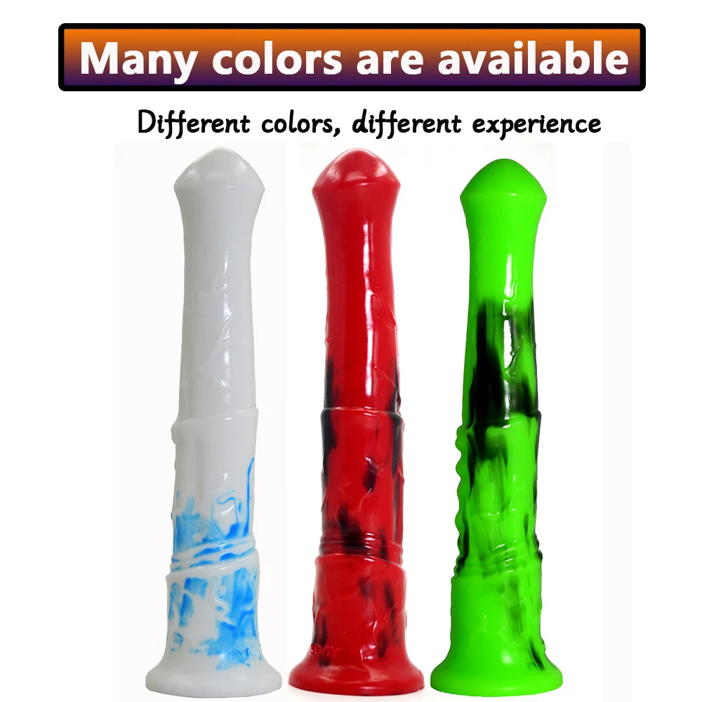 FAAK мягкий длинный анальный фаллоимитатор расширитель женский для женщин