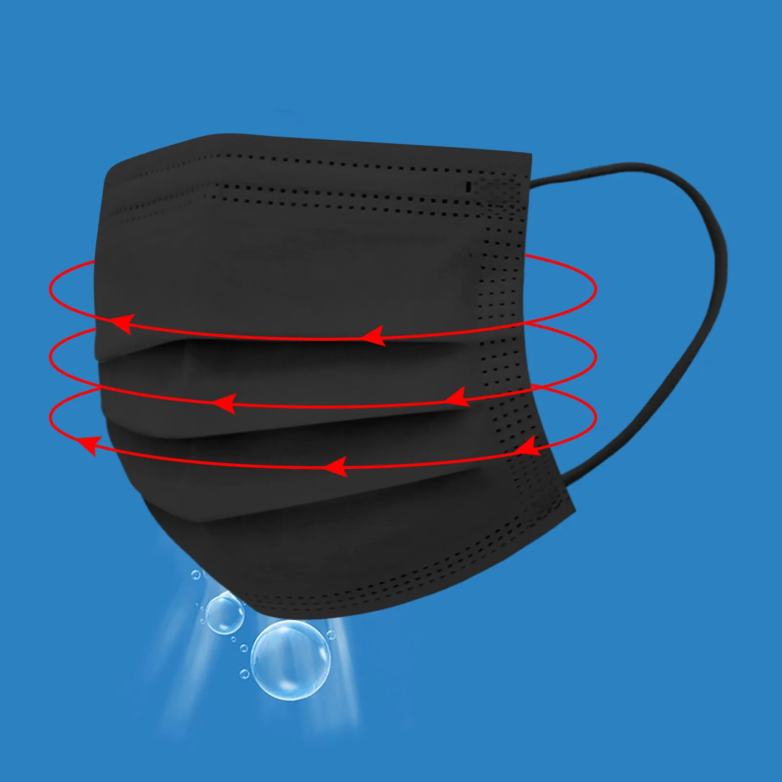 50 шт. одноразовые маски для детей 3 слоя | Красота и здоровье