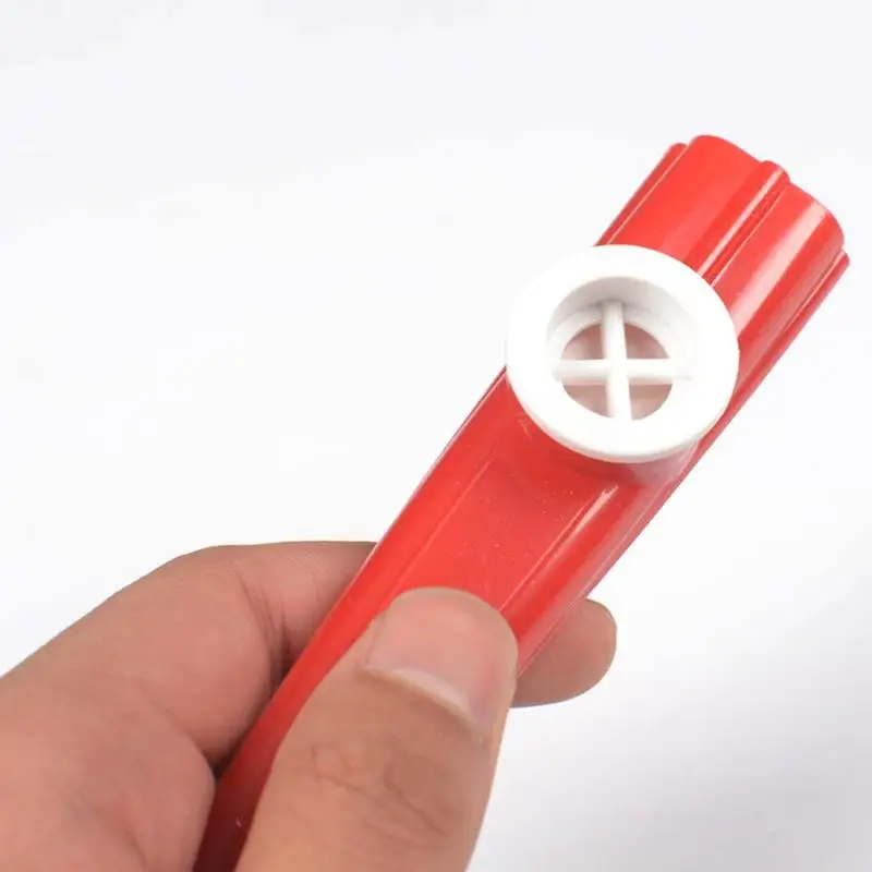 Пластиковые Kazoo гармоника Рот Флейта Детские вечерние кубики подарки для детей