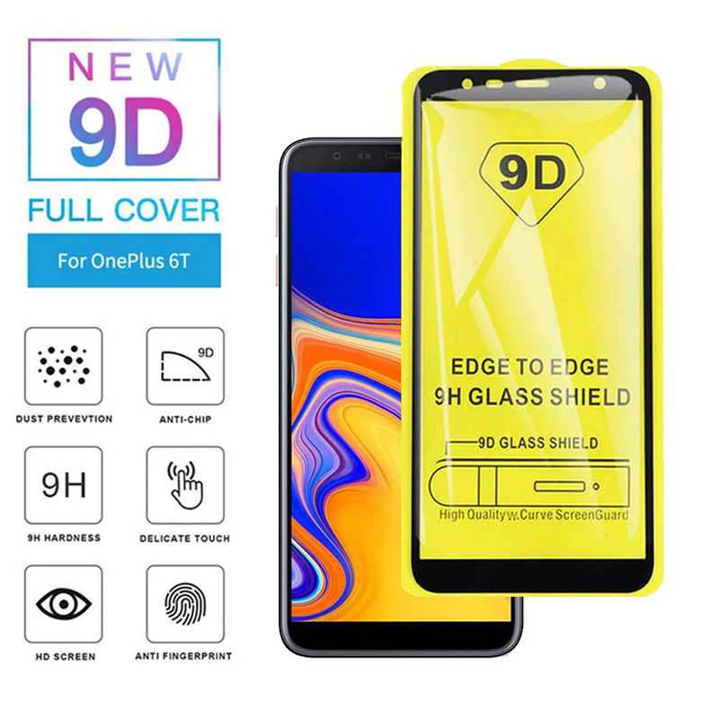 Изогнутое закаленное стекло 9D для Motorola Moto G8 Plus Play One Vision Zoom Macro Action Fusion защита