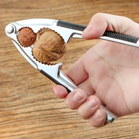 1 pcs nutcracker metal nut opening tool walnut pliers opening pliers peeling walnuts big and small nutcrackers kitchen gadgets