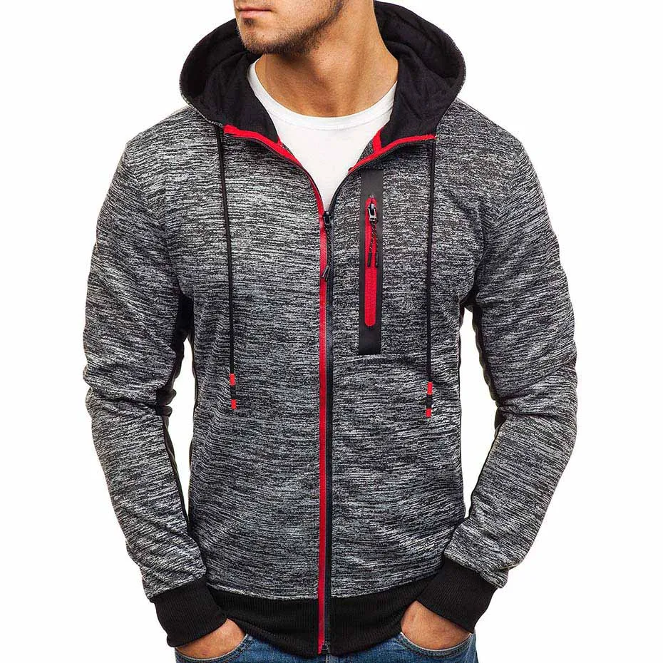

ZOGAA Hoodies Mens Autumn New Fashion Brand Personality Zipper Sweatshirt Mens Hoodie Tracksuit Hip Hop Men Sportswear Clothes