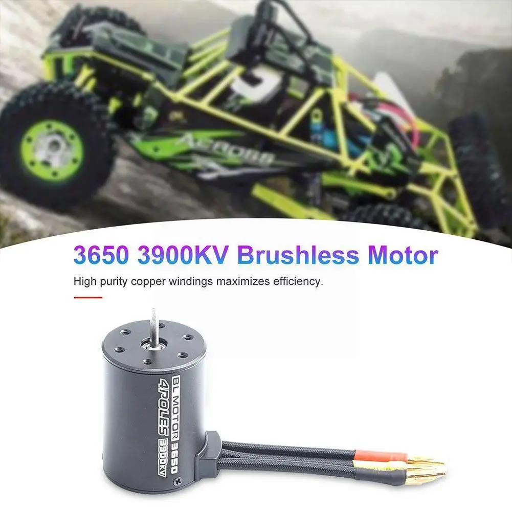 

3650 2300KV / 3100KV / 3900KV / 4300KV / 5200KV Brushless RC Part Motor 45A Boat RC For 1:10 & Car 60A 120A 80A ESC Combo G6H3