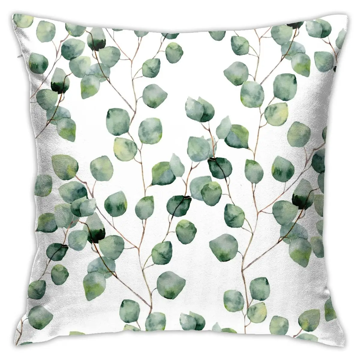 

Eucalyptus pattern lamp pillow case pillow case 45x45 decorative cushion sofa cover