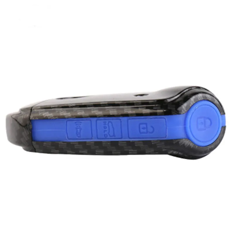 Чехол для смарт ключей из углеродного волокна ABS чехол брелок Kia Stinger|Футляр