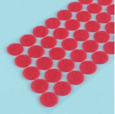 20mm Red 50pcs 50 пар липучка самоклеющаяся velcros нейлоновые клейкие красочные самоклеящиеся точки крюк и петля точка наклейки крепежная лента липучками на 10/15/20 мм - Цвет: 20mm Red 50pcs