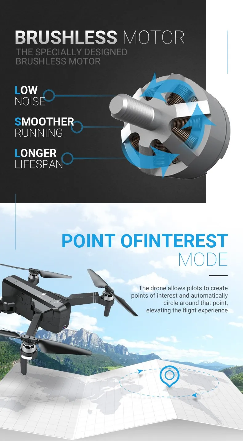 SJRC F11 gps 5G Wifi FPV с 1080P камерой 25 минут время полета бесщеточный селфи RC Дрон Квадрокоптер