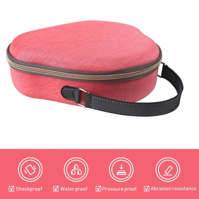 

68UB Hard Protective Shell with Earphone Silicone Cover Storage Bag Carrying Case Sleeve Handbag for airpods Max Headphones