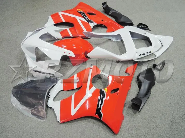 

Injection Mold New ABS Motorcycle Whole Fairings kit Fit for HONDA CBR600 F4i FS 2001 2002 2003 01 02 03 Bodywork red white