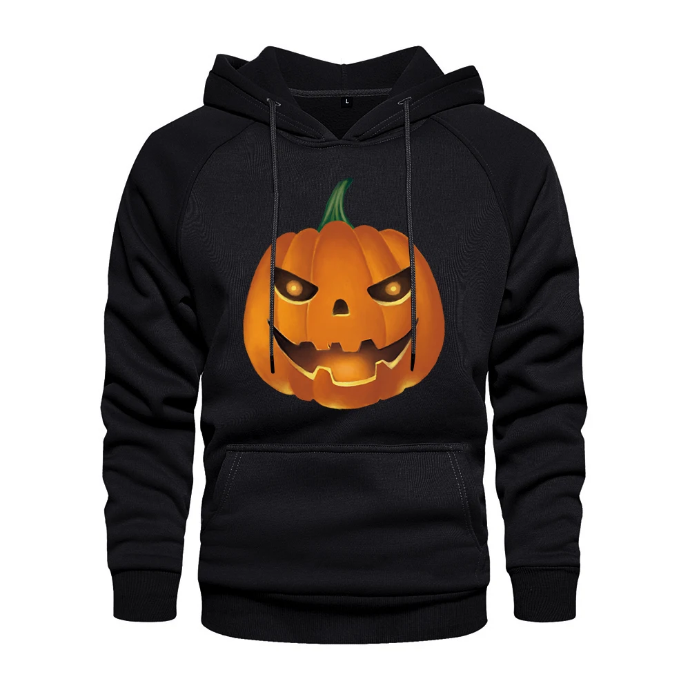 

Mens Hoodies Halloween Pumpkin Hip Hop Hooded Sweatshirt Man 3D Print Harajuku Funny Streetwear Hoody Casual Men Winter Pullover