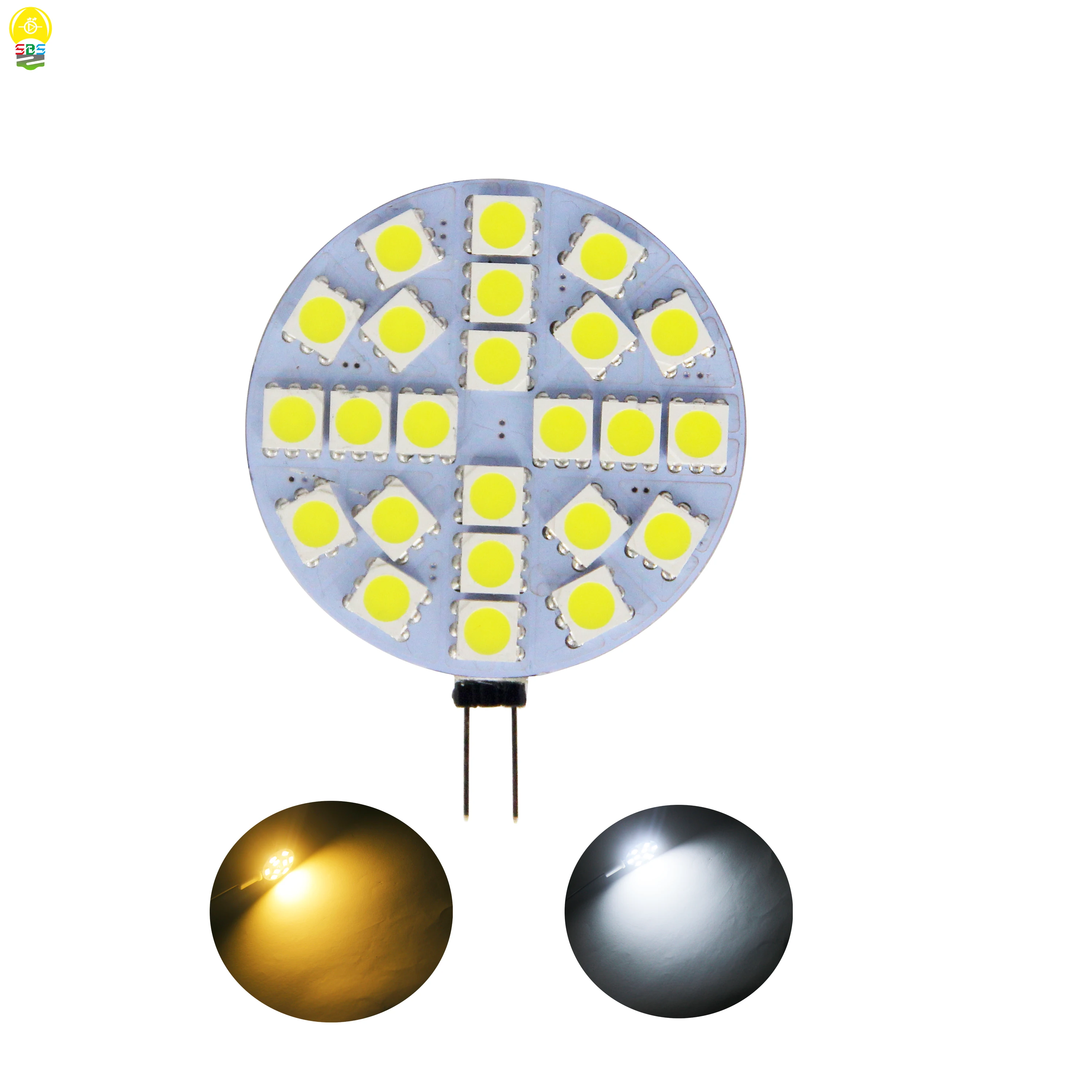 Оптовая продажа 1 Вт до 5 G4 LED 5050 SMD 180 градусов теплый белый морской Кемпер RV