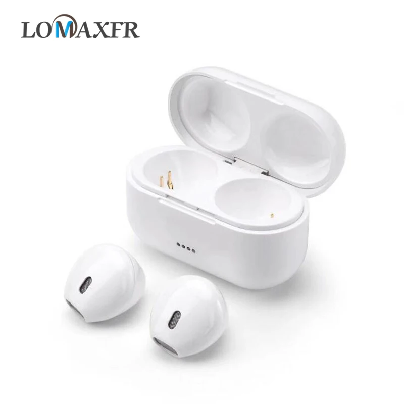 Беспроводные наушники Bluetooth гарнитура спортивные для бега с микрофоном Tws Iphone Huawei