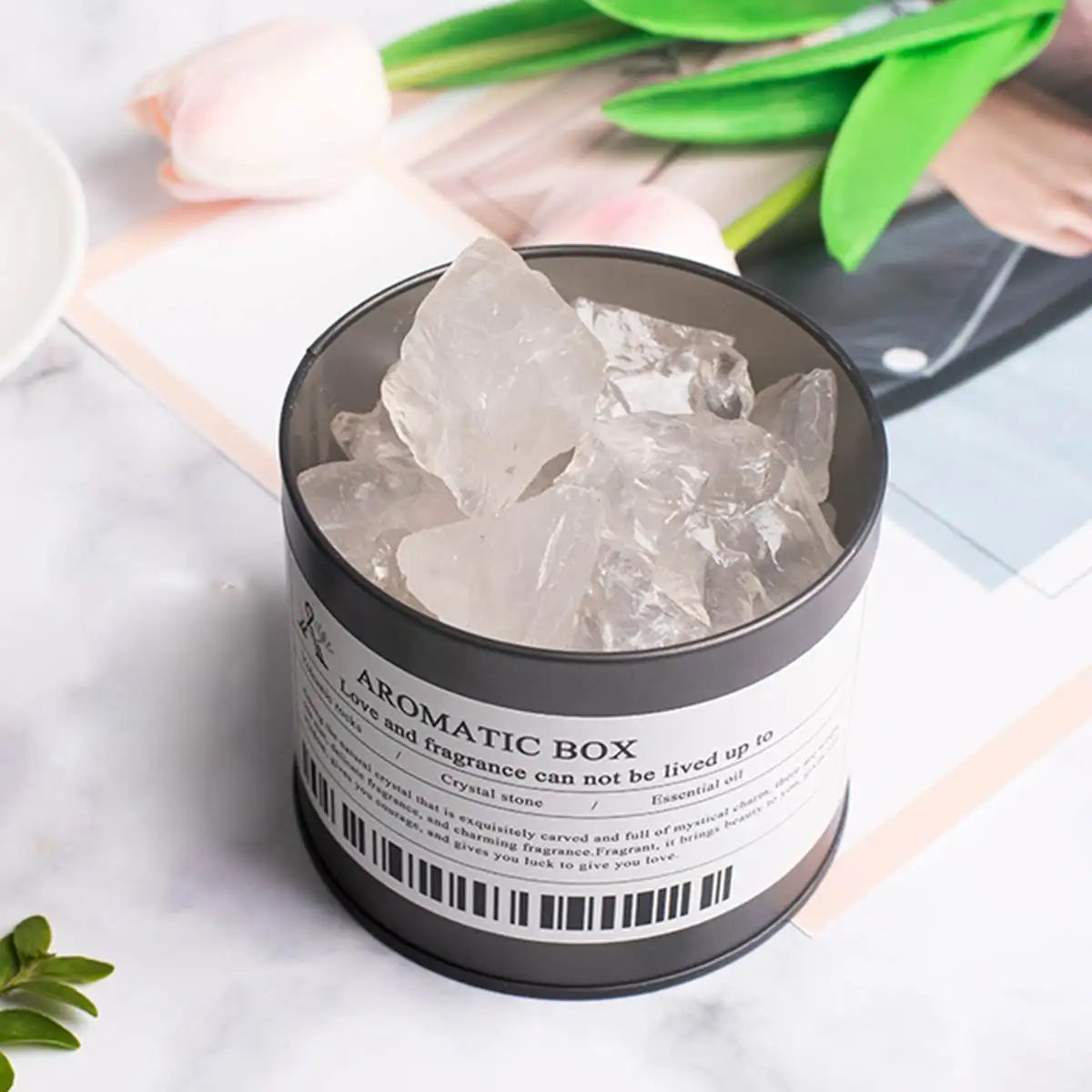 Инс ароматерапия Диффузия вулканические камни Кристалл Камень Эфирное значение