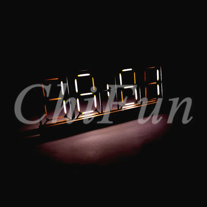 Светодиодные часы двусторонний источник питания USB изысканный и лаконичный