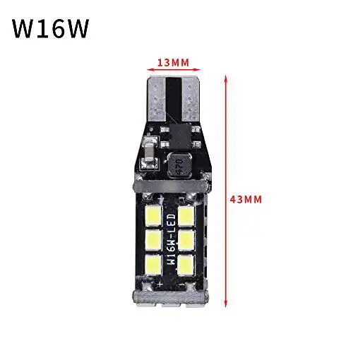 W16W 921 T15 1156 BA15S T20 W21W Canbus Auto LED De Recul Ampoule Rechange для Skoda Superbe Octavia A7 A5 2 Fabia|Сигнальная