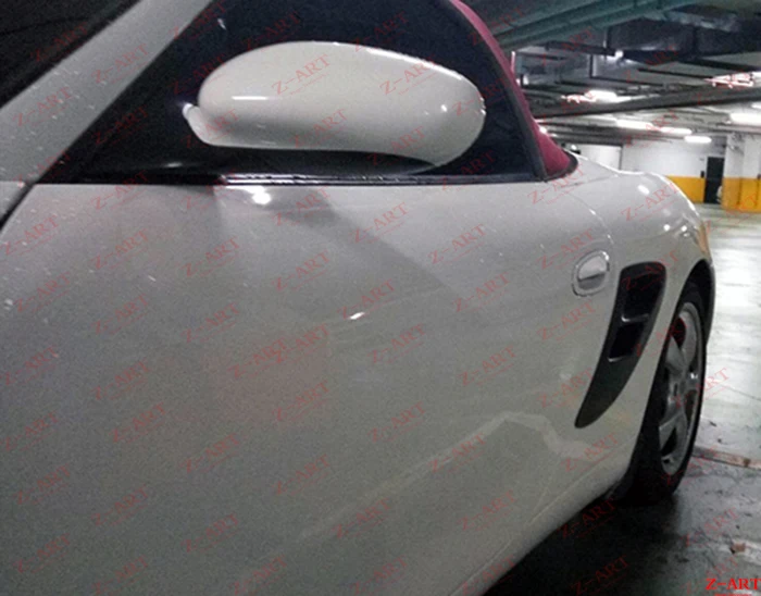 Z-ART 997 Turbo боковые отверстия из углеродного волокна для Porsche 986 боковые совки из углеродного волокна для Porsche Boxster 1997-2004