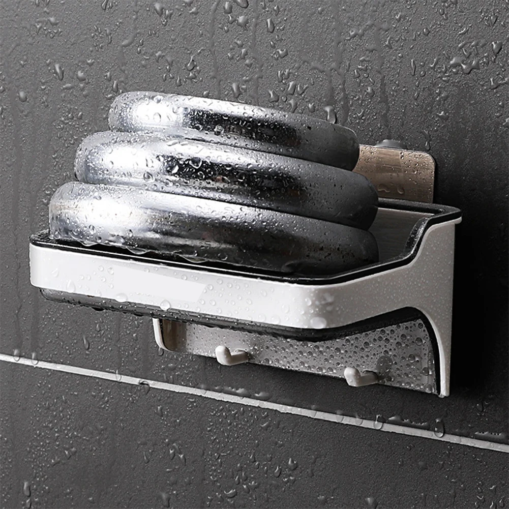 Домашний декор аксессуары для ванной комнаты мыльница клей Настенный контейнер