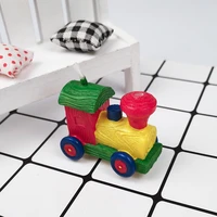 qt0493 toy train christmas candle soap mold childrens birthday train candles silicone moulds clay resin creative handmade soap