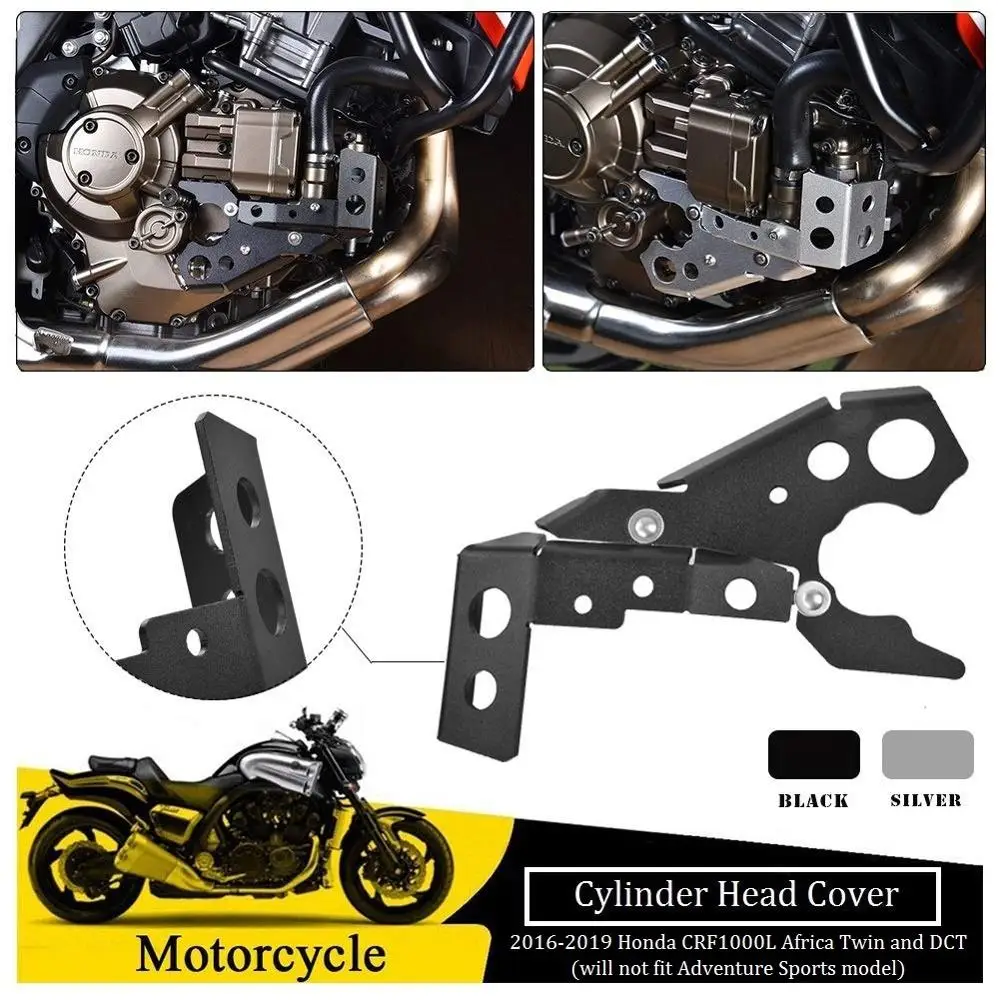

Аксессуары для мотоциклов защита головки блока цилиндров крышка двигателя протектор для 2016 2017 2018 2019 Honda CRF1000L Африка Твин ABS DCT