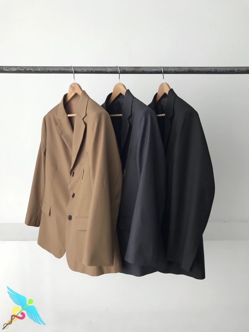 

WELLDONE Blazer Women Fashion Trend We11done Letter Logo Printing Solid Color High Quality Casual Suit Coat Office Lady