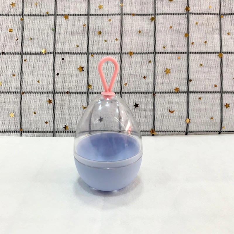 Cosmetic Holder Breathable 1Pcs Hang Hanging Storage Case Sponge Stand Makeup Supplies PET Portable Egg Shaped Rack | Дом и сад