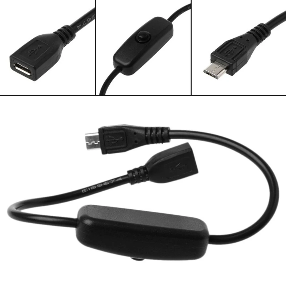 Удлинительный кабель питания Micro USB для Pi Android Raspberry | Электроника