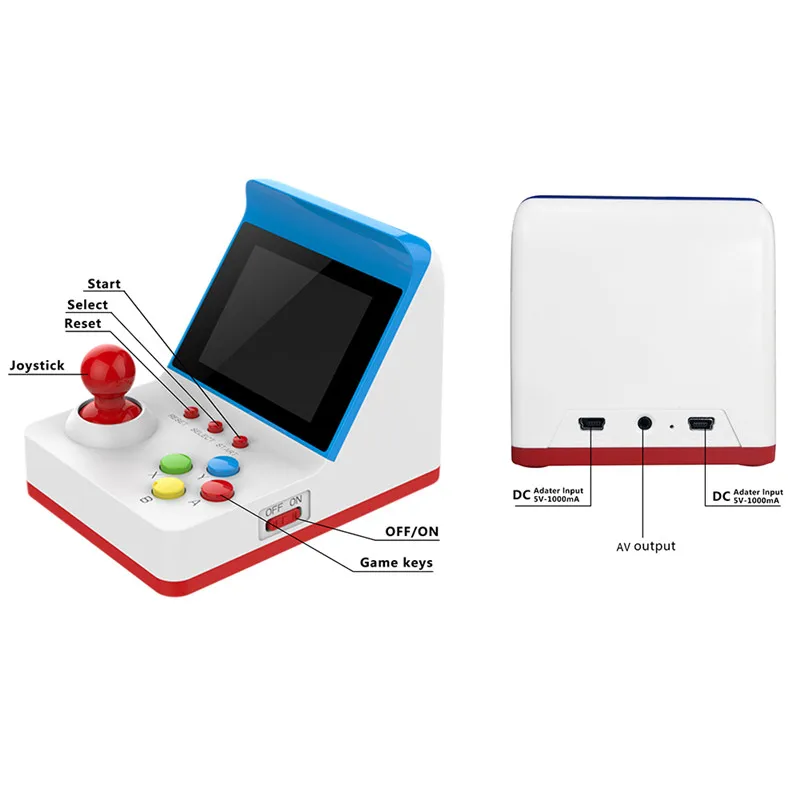 

Консоль игровая портативная, 3,0 дюйма, 360 классических игр