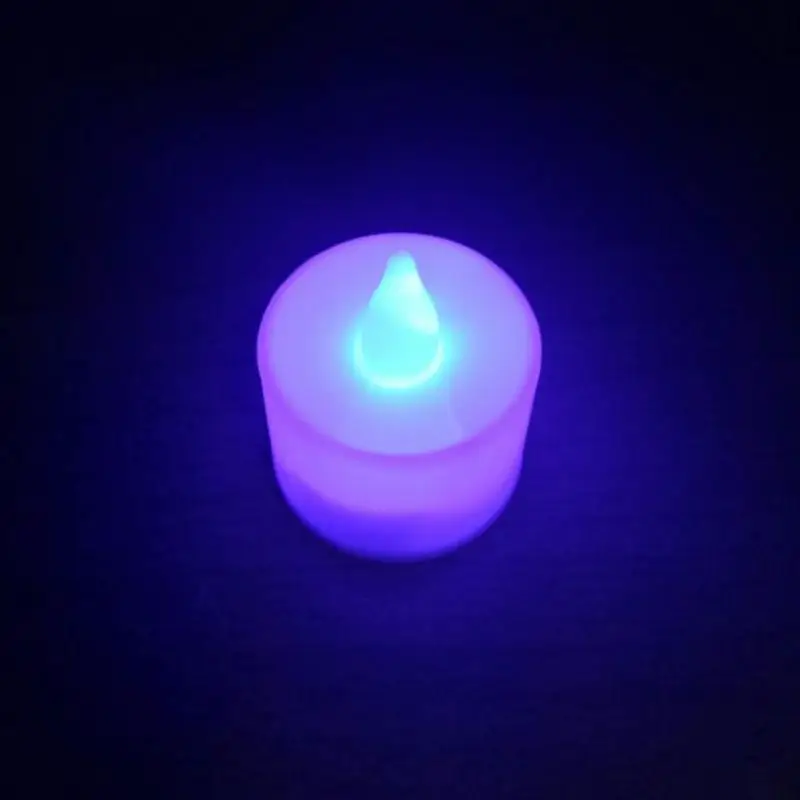 

LED Flicker Flameless Candle Lights Creative Candle Multicolor Lamp For Simulation Color Light Home Wedding Birthday Decoration