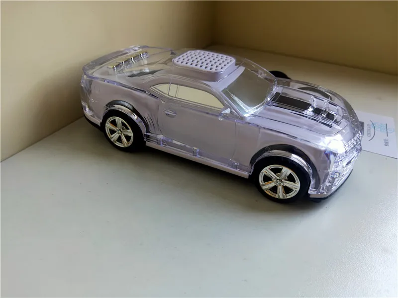 1 шт. светящаяся Беспроводная bluetooth колонка для спортивного автомобиля модель