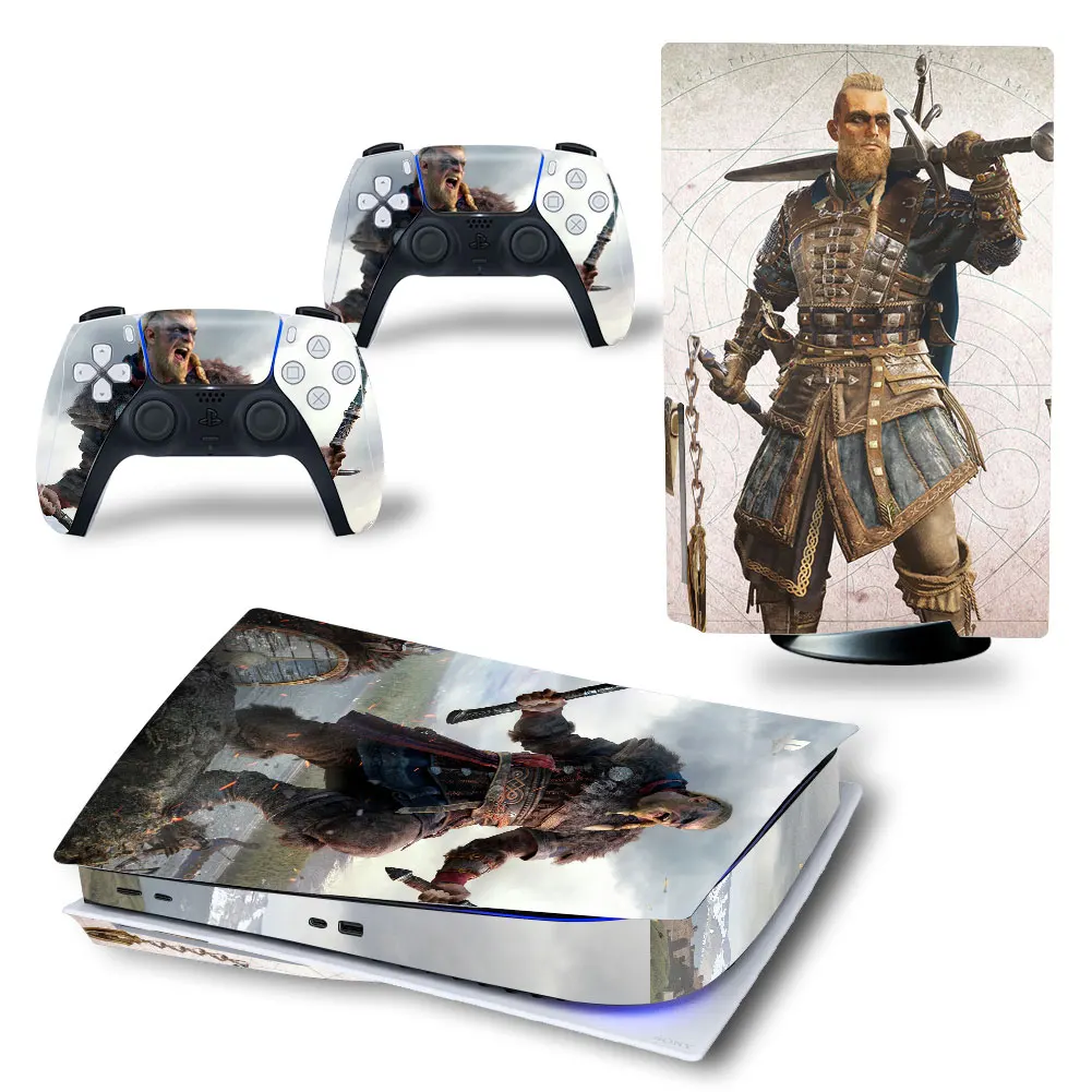 

Наклейка на кожу Zhan Style PS5 Standard Disc Edition, наклейка для консоли PlayStation 5 и контроллера PS5, Виниловая наклейка на кожу