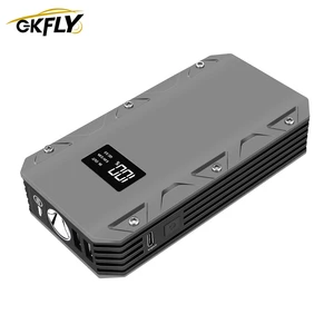 GKFLY 1500A мощный автомобильный стартер 12 В пусковые кабели устройство портативное зарядное устройство бензиновое дизельное автомобильное зарядное устройство Booster