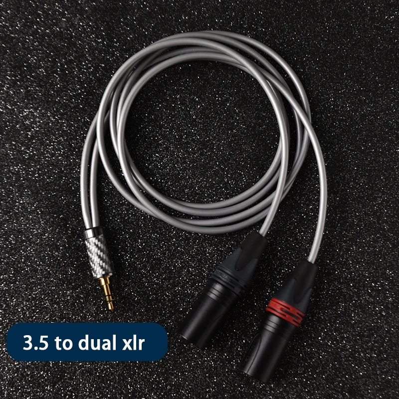 4.4 3.5 2.5mm male to dual 3 pin xlr balanced for zx300a nw wm1A hiby fiio lriver Microphones Speakers Sound Consoles Amplifier |