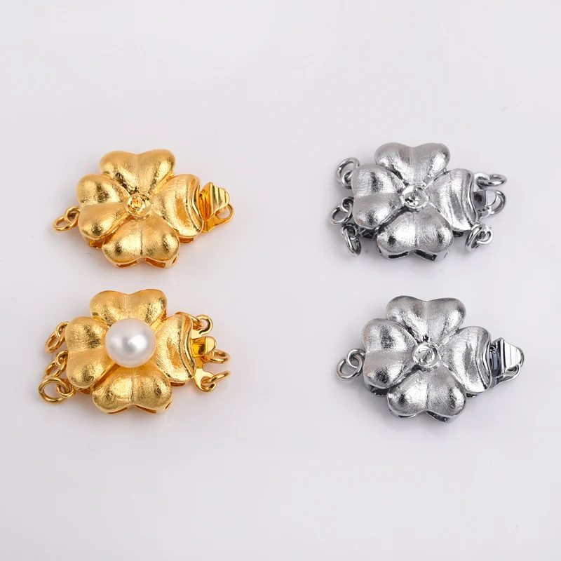 

Jewelry Making Supplies High Quality Copper Zirconia Rhinestone Findings DIY Long Pearls Necklace Pendant Accessories Spacers